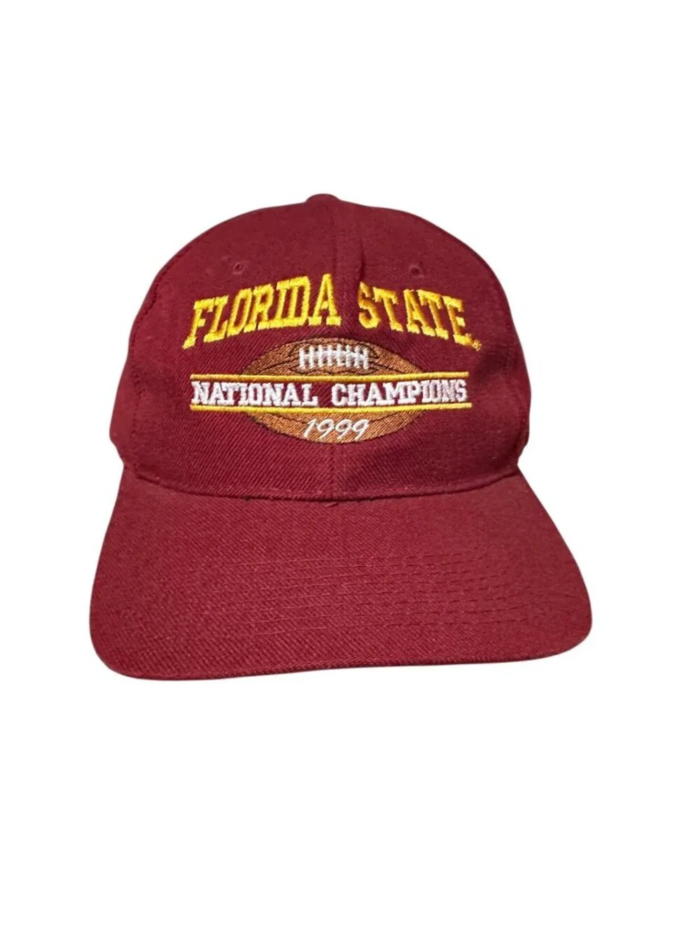 Vintage 1999 Florida State Seminoles National Champions Snapback Hat NCAA